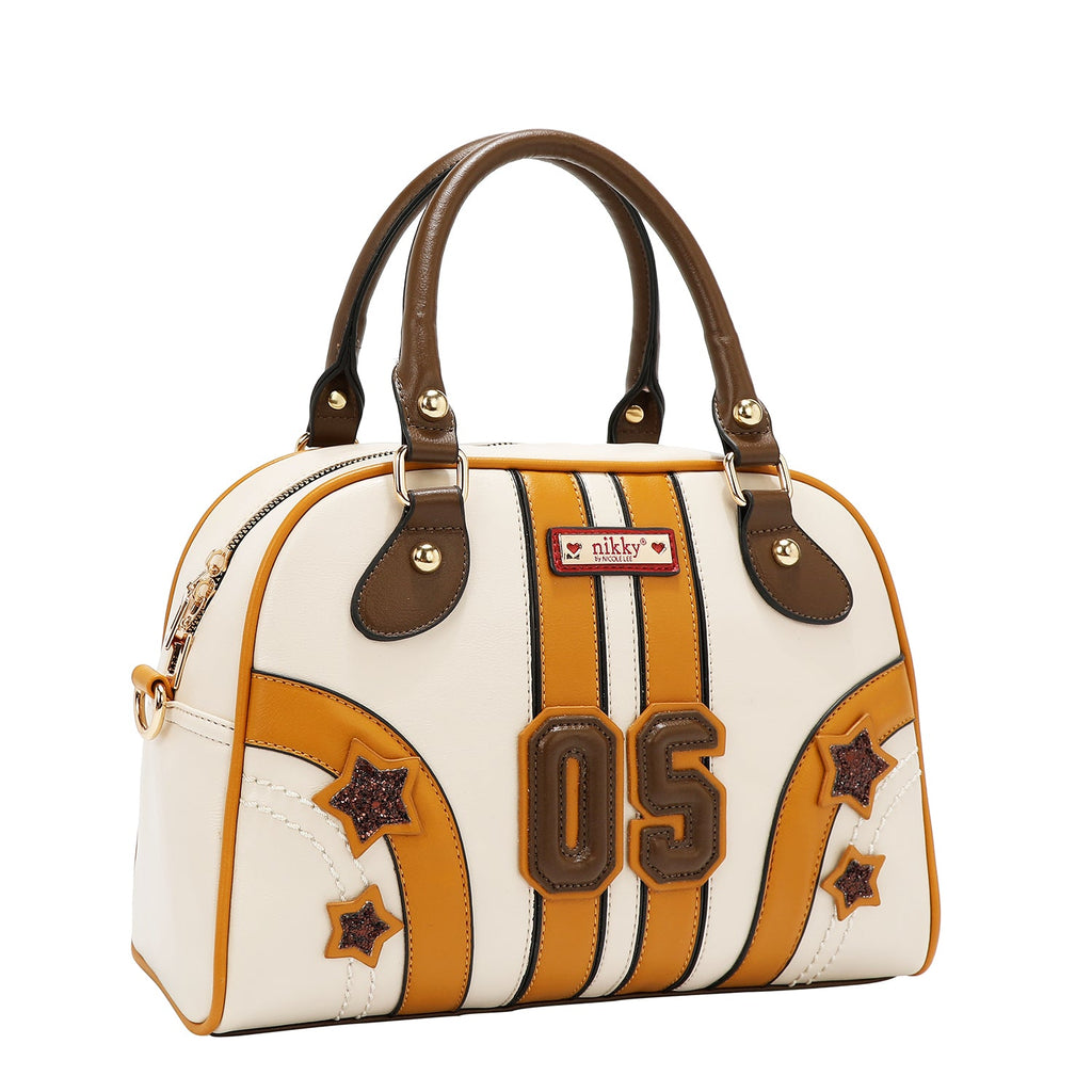 VARSITY DOME BAG (BEIGE)