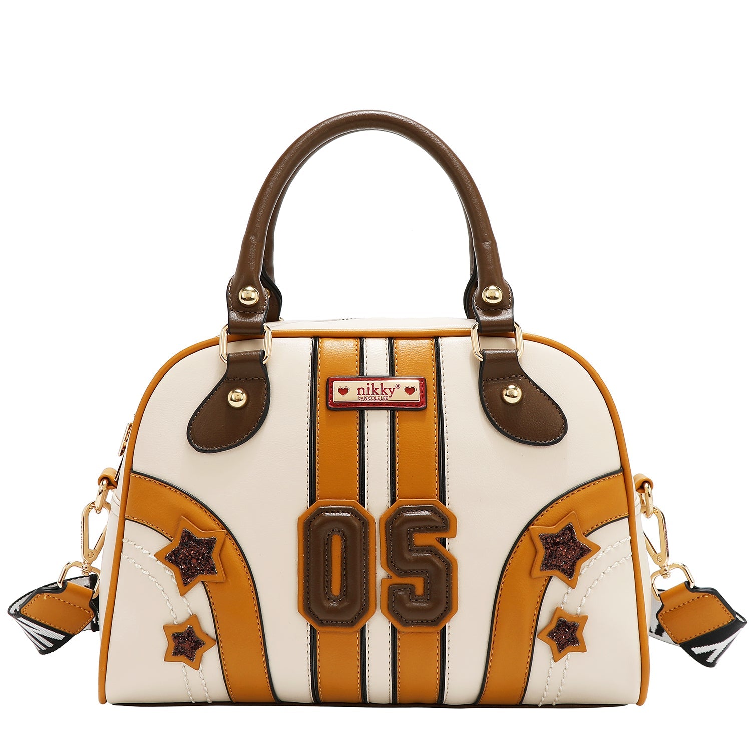 VARSITY DOME BAG (BEIGE)
