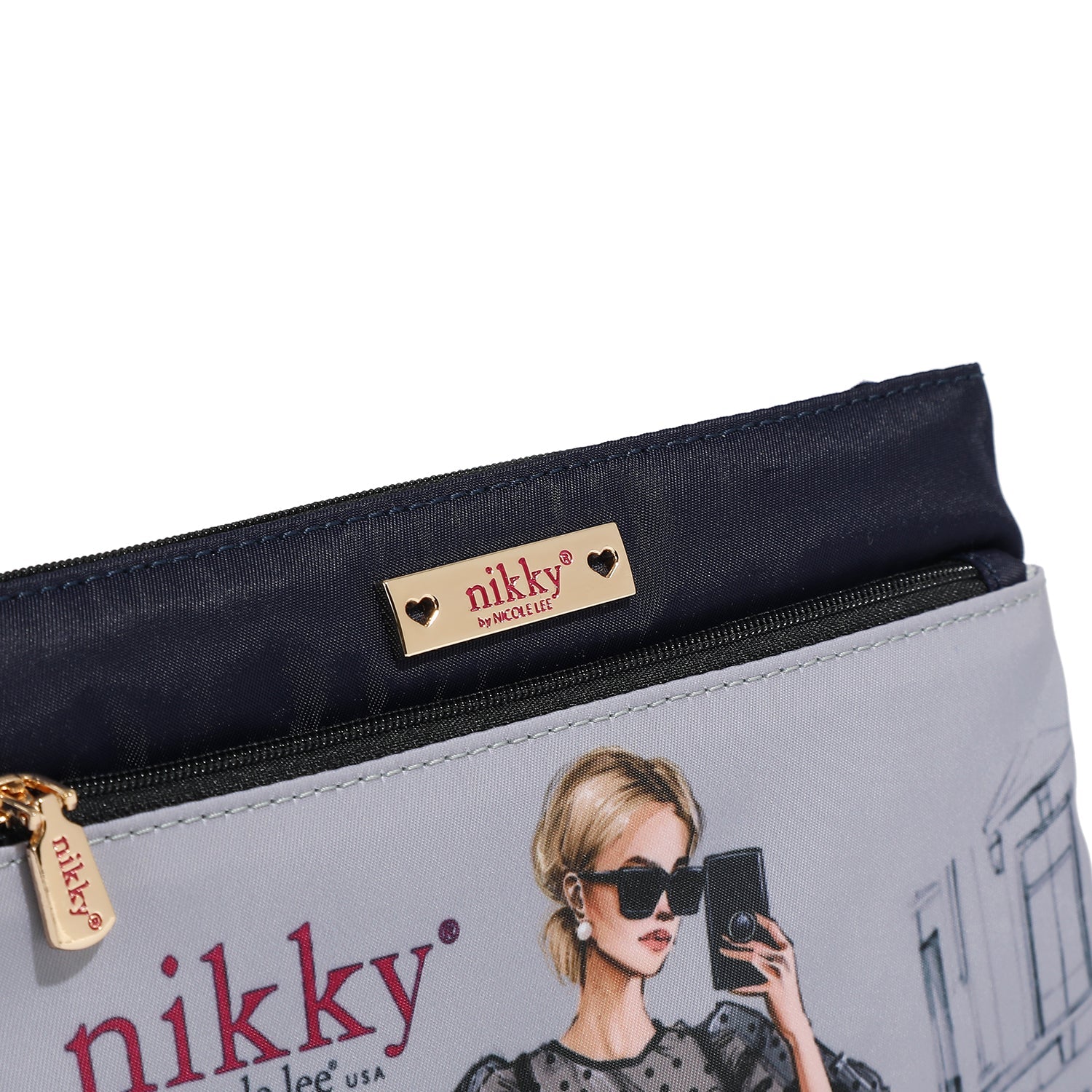 TROUSSE DE TOILETTE ZIPPÉE (URBAN COFFEE DREAM)