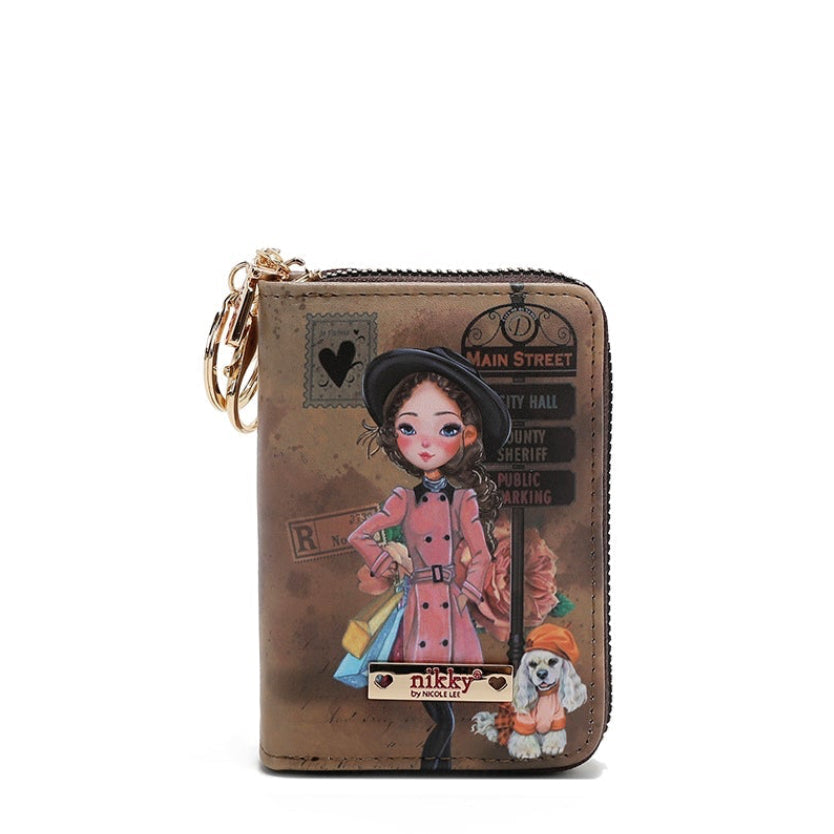 PORTE-CARTES ZIPPÉ ACCORDÉON (EMILY IN PARIS)