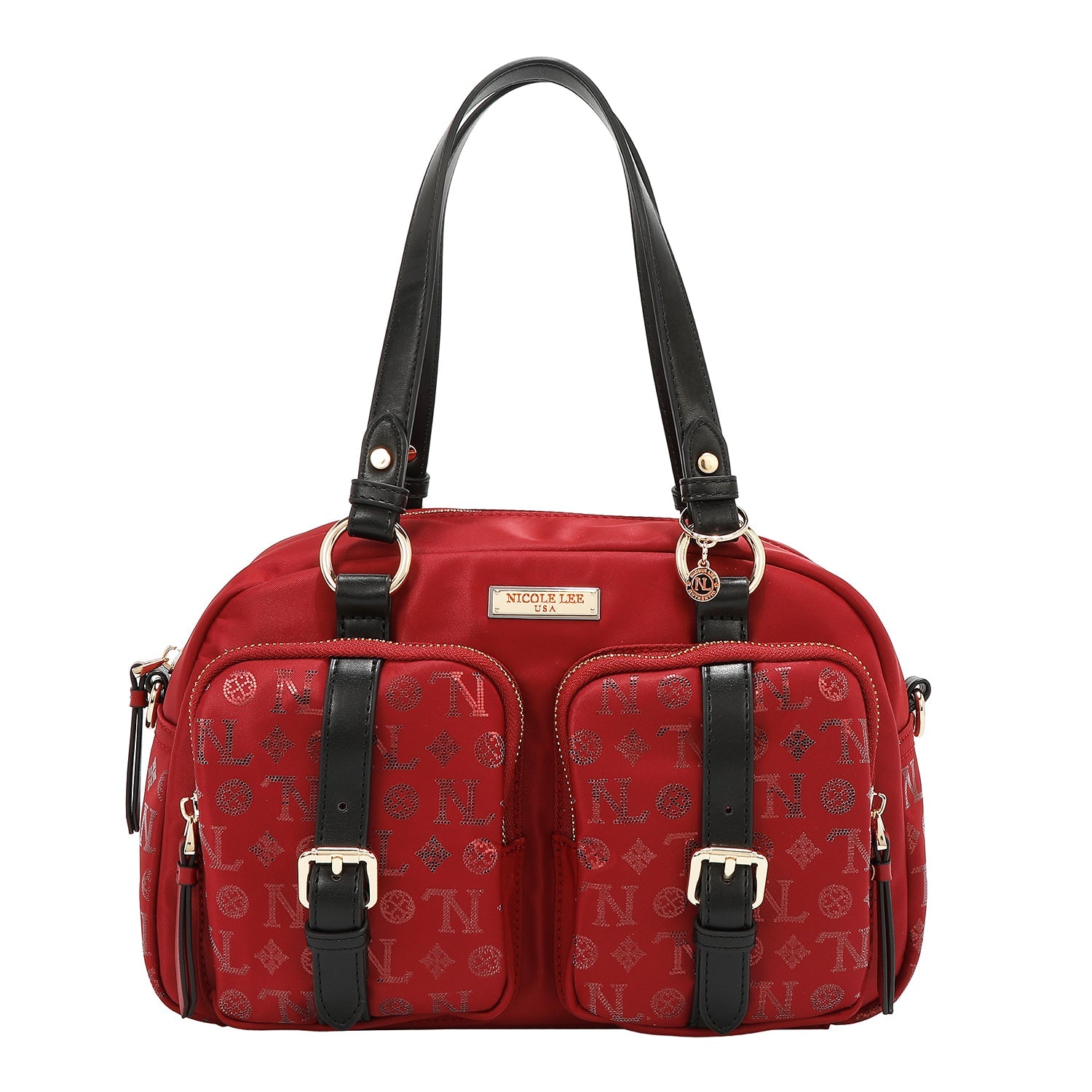 SAC BOSTON LOGO MONOGRAMME (ROUGE)