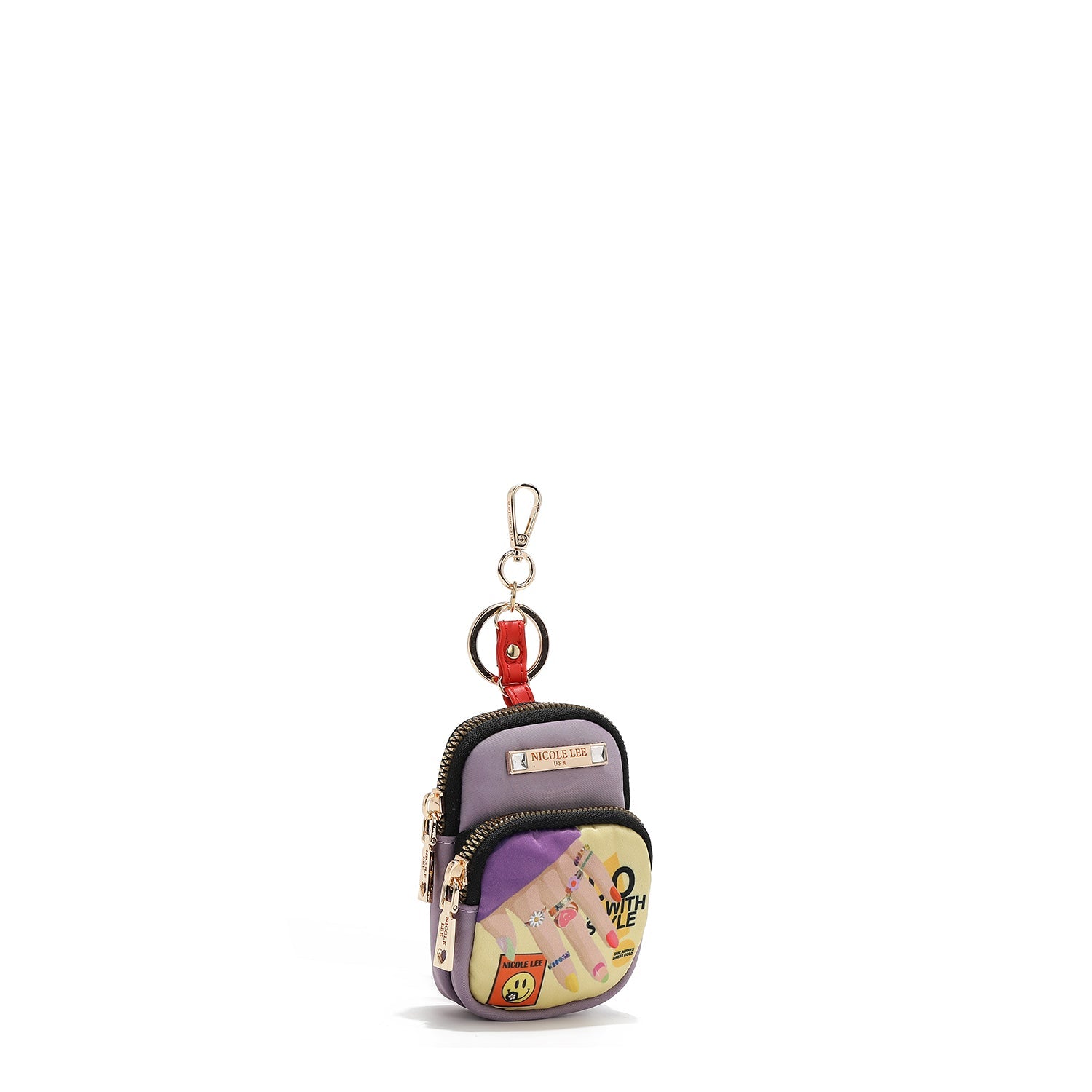 PORTE-CLÉS SAC À DOS MINI MANDY (VERNIS À ONGLES)