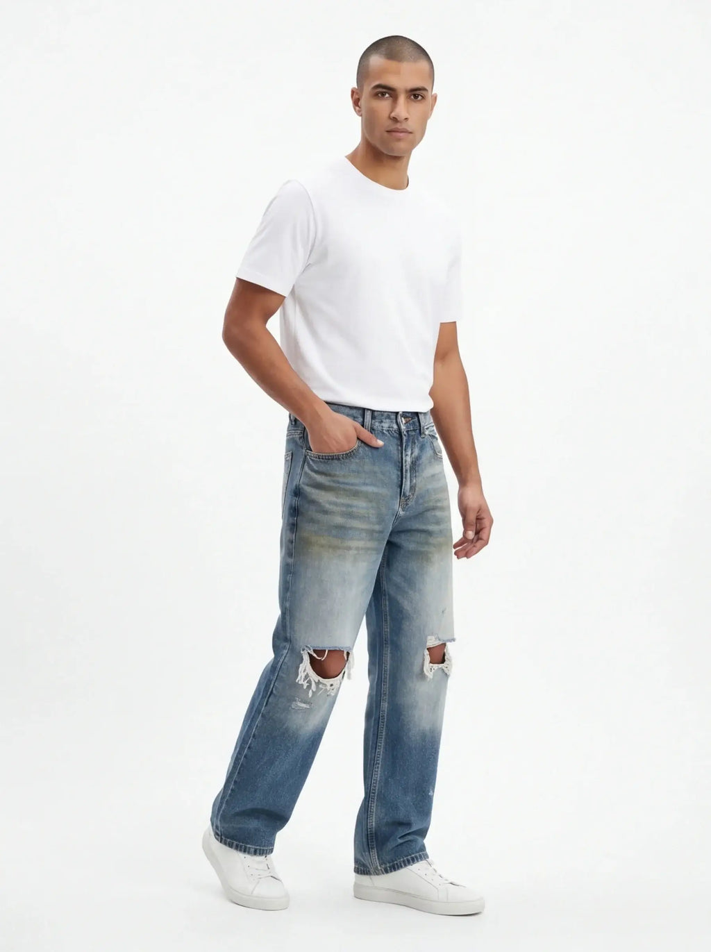Premium Ecru Denim