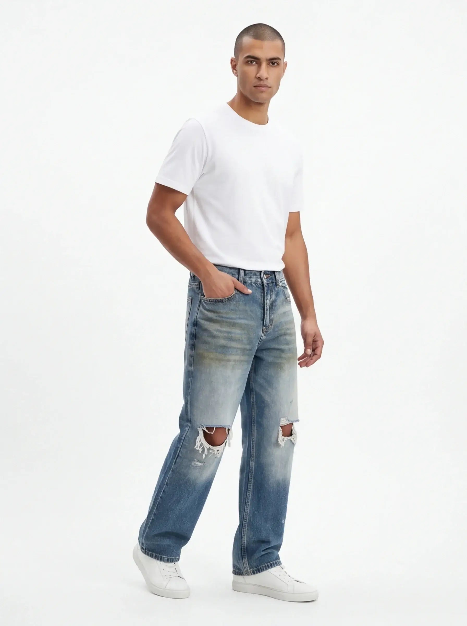 Premium Ecru Denim